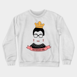 Notorious RBG Feminist for Ruth Bader Ginsburg Fan Crewneck Sweatshirt